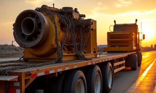 Specialized flatbed trailer